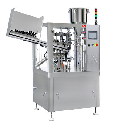 Macchina di riempimento automatica di tubi di alluminio verticali con crema per mani