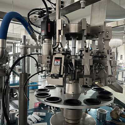 Macchina di riempimento automatica di tubi di alluminio verticali con crema per mani