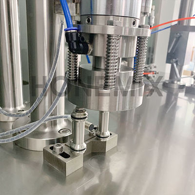 Macchina di riempimento aerosol a spray idratante a gel per capelli semiautomatica