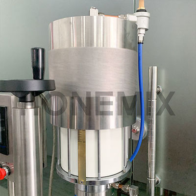 Macchina di riempimento aerosol a spray idratante a gel per capelli semiautomatica