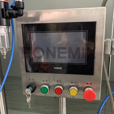 Macchina di riempimento aerosol a spray idratante a gel per capelli semiautomatica
