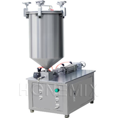 Semi-Auto Makeup Mascara Nail Polish Foundation Pressure Filling Machine