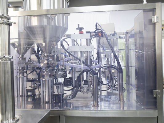 Macchine di riempimento per tubi Macchine automatiche di riempimento di crema per lozioni cosmetiche