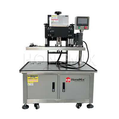 Linea di riempimento a quattro ruote elettrica automatica per tappi a vite di bottiglie
